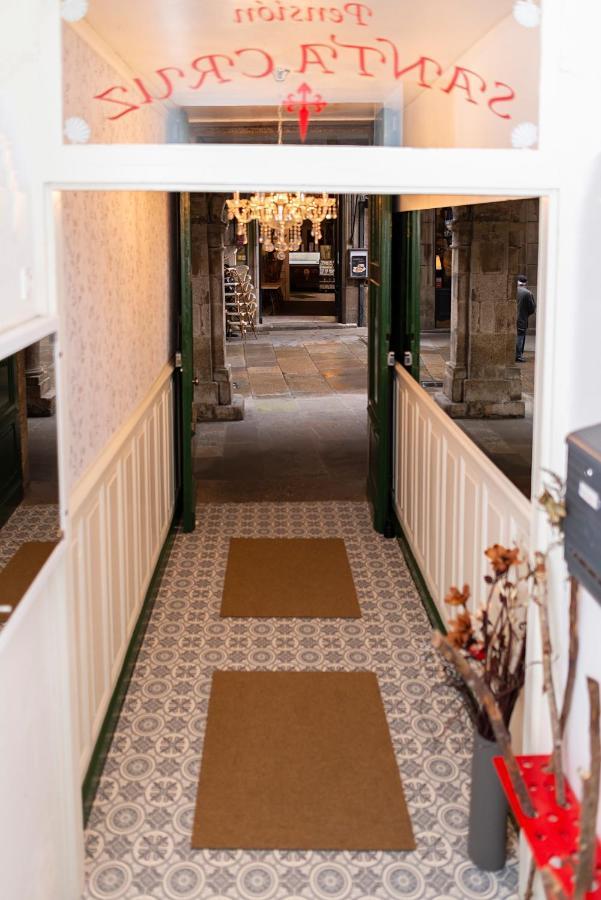 Hostal Santa Cruz سانتياغو دي كومبوستيلا المظهر الخارجي الصورة